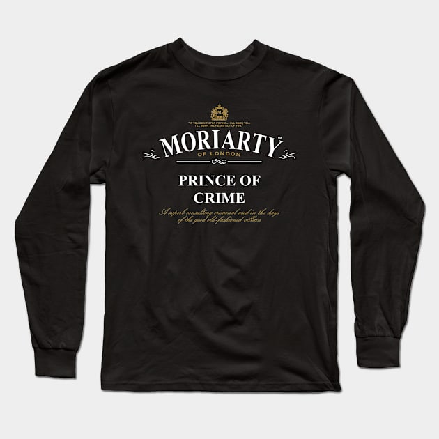 Moriarty Tea Long Sleeve T-Shirt by HtCRU